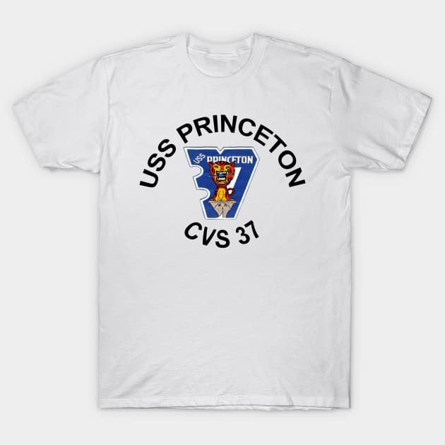 USS Princeton CVS-37 T-Shirt by Spacestuffplus